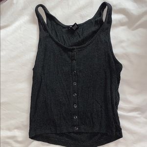 Button up tank top